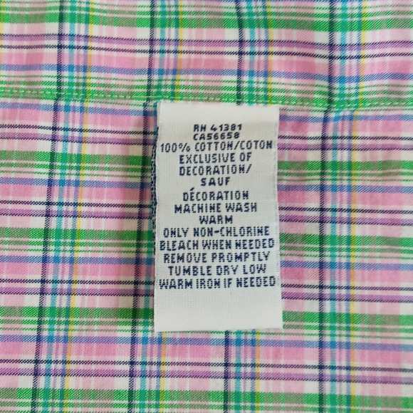 Polo Ralph Lauren shirt long sleeve Sz 14 1/2. - Picture 5 of 5